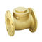 Asientos de válvula de cobre amarillo de alta calidad de motor del kubota de la vávula de bola del reborde dn15-dn150 el pcv